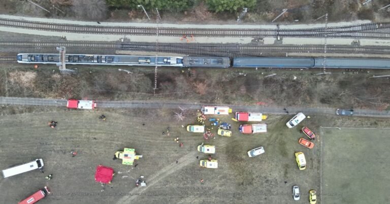 “Train Collision in Czech Republic Leaves 57 Injured”