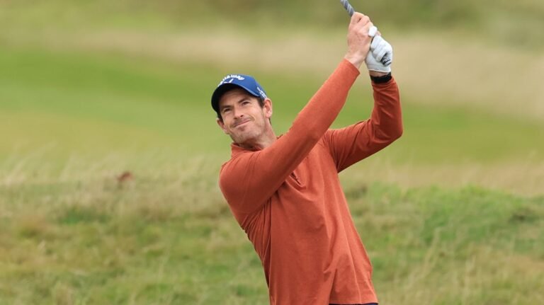 “Former Tennis Star Andy Murray Shifts Focus to Golf”