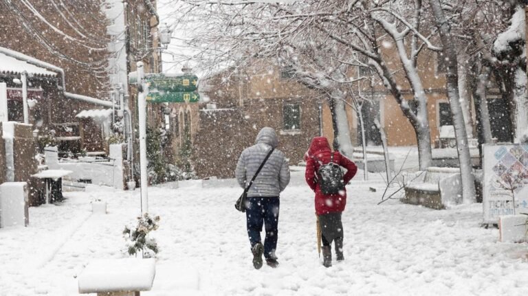 Arctic Blast Blankets Spain with Heavy Snow