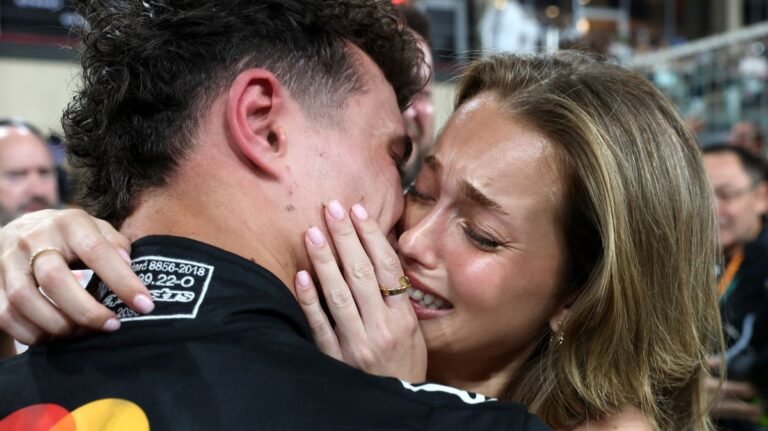 “Lando Norris Seals Formula 1 Title with Embrace”